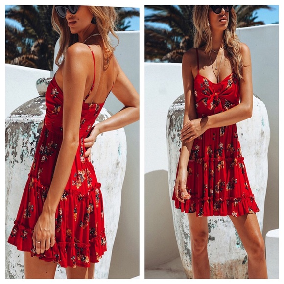 HailJax Dresses & Skirts - Frilly Floral